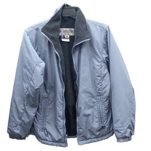 Columbia Women's Blue Winter Jacket Coat Fleece Lined Small